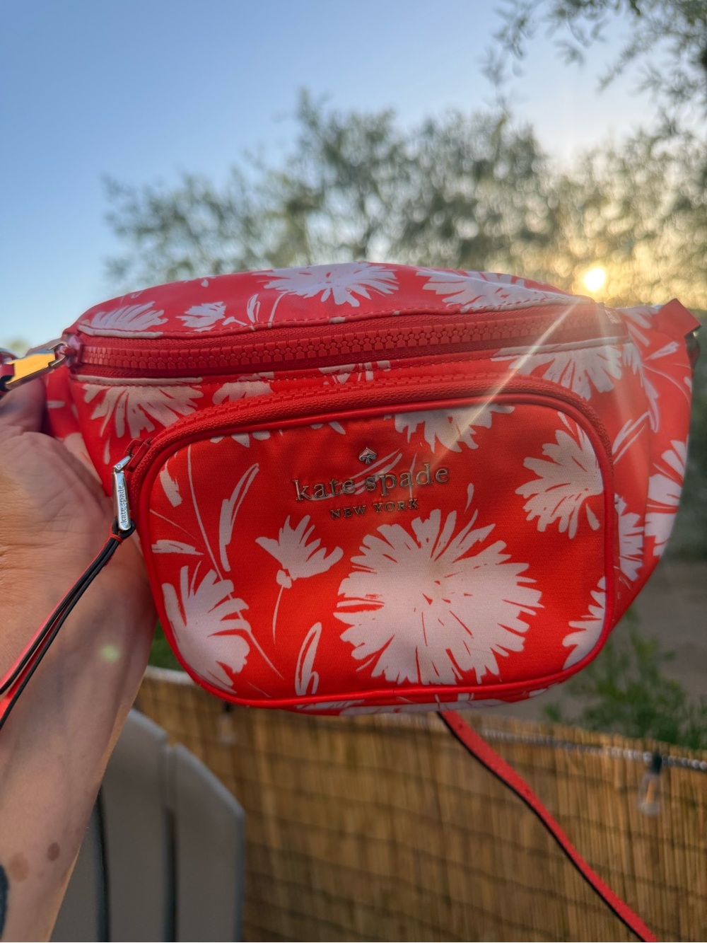 Kate Spade Floral Crossbody Belt Bag